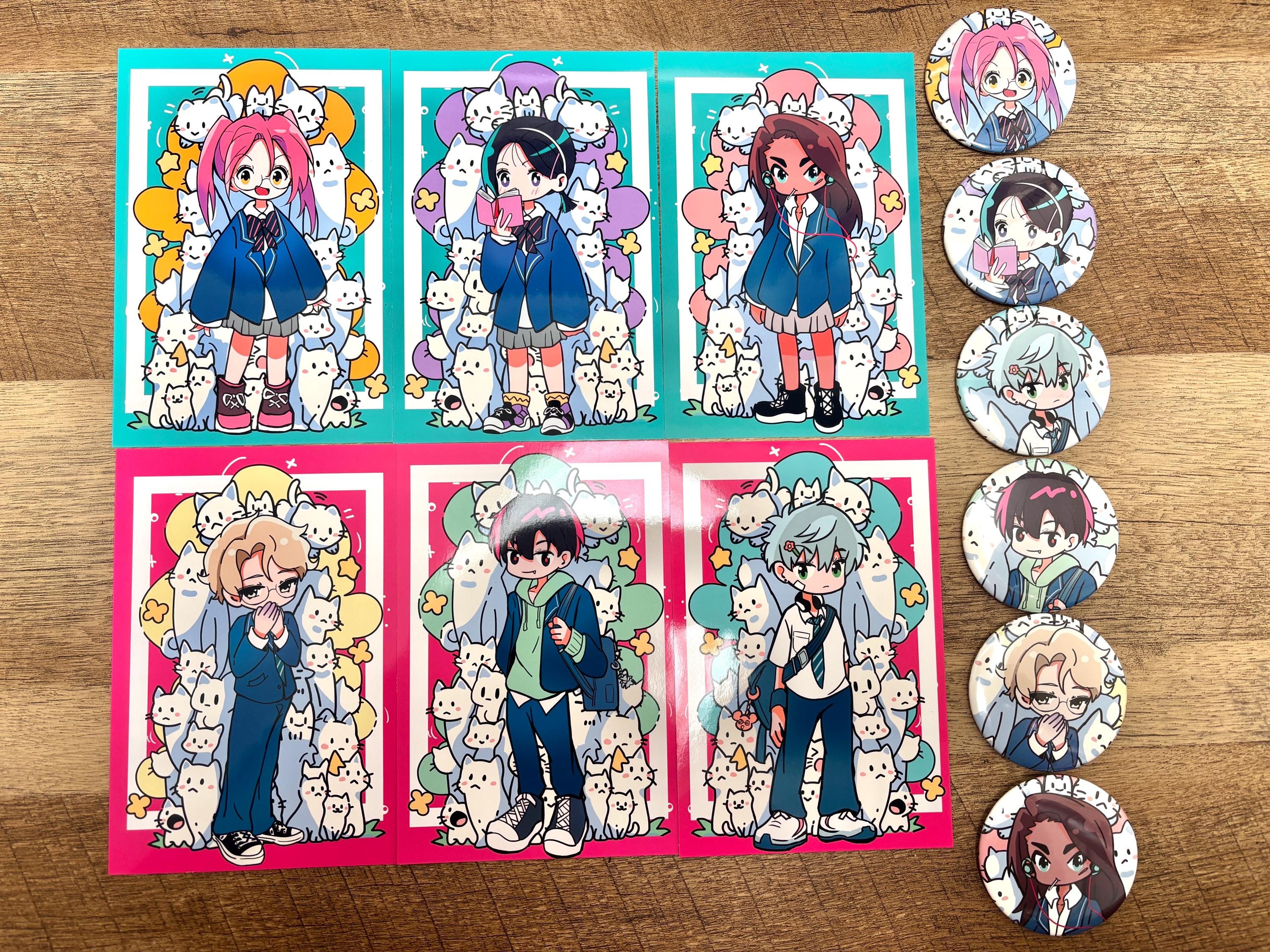 Alien Stage Art Print and Button: Mizi Sua Ivantill Luka Hyuna - Etsy