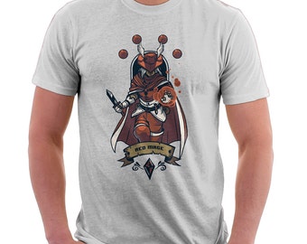 Red Mage Final Fantasy Shirt | Final Fantasy Tee | T-shirt for Women Men | Geek Shirt | Nerd Shirt | Video Games