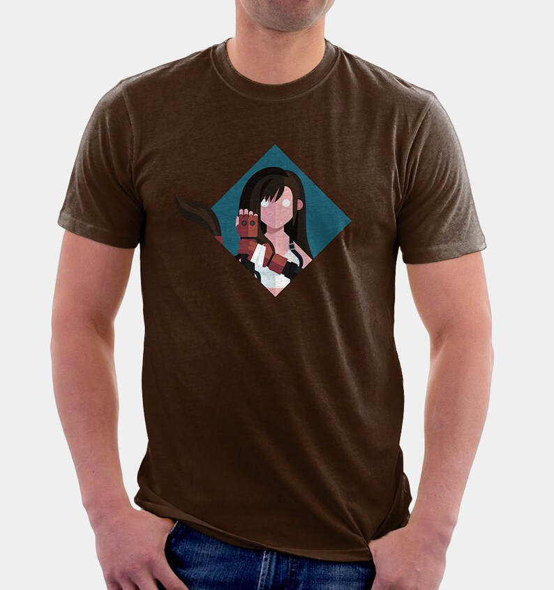 Final Fantasy 7 Shirt Tifa Lockhart FF7 shirt T-shirt | Etsy