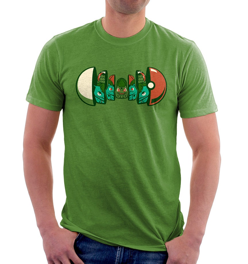 NEWBAG105FASHION Tees Shirt Mens Clothing Bulba-Saur Boy Short Sleeve NEWBAG105FASHION Tees Shirt Mens Clothing Bulba-Saur Boy Short Sleeve