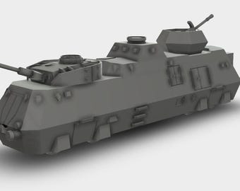メンデレーエフ戦車プロトタイプソ連第一次世界大戦キット3Dプリント1