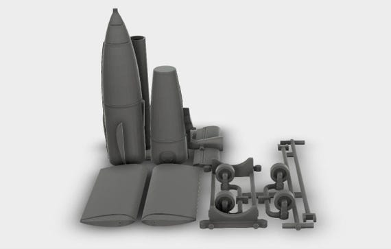 1/144 WW2 米海軍 ロケットセット 3Dプリント 開発中 1/144 WW2 米海軍 ロケットセット 3Dプリント 開発中 1/144 WW2 米海軍