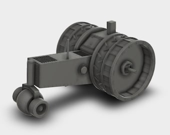 Treffas-Wagen Panzer Prototyp 1917 WW1 Bausatz 3D Druck 1-87 bis 1-35