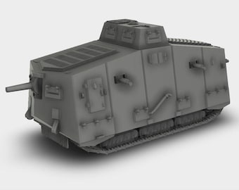 A7V、モデルキット：第一次世界大戦の軍用車両モデル、ドイツ帝国戦車