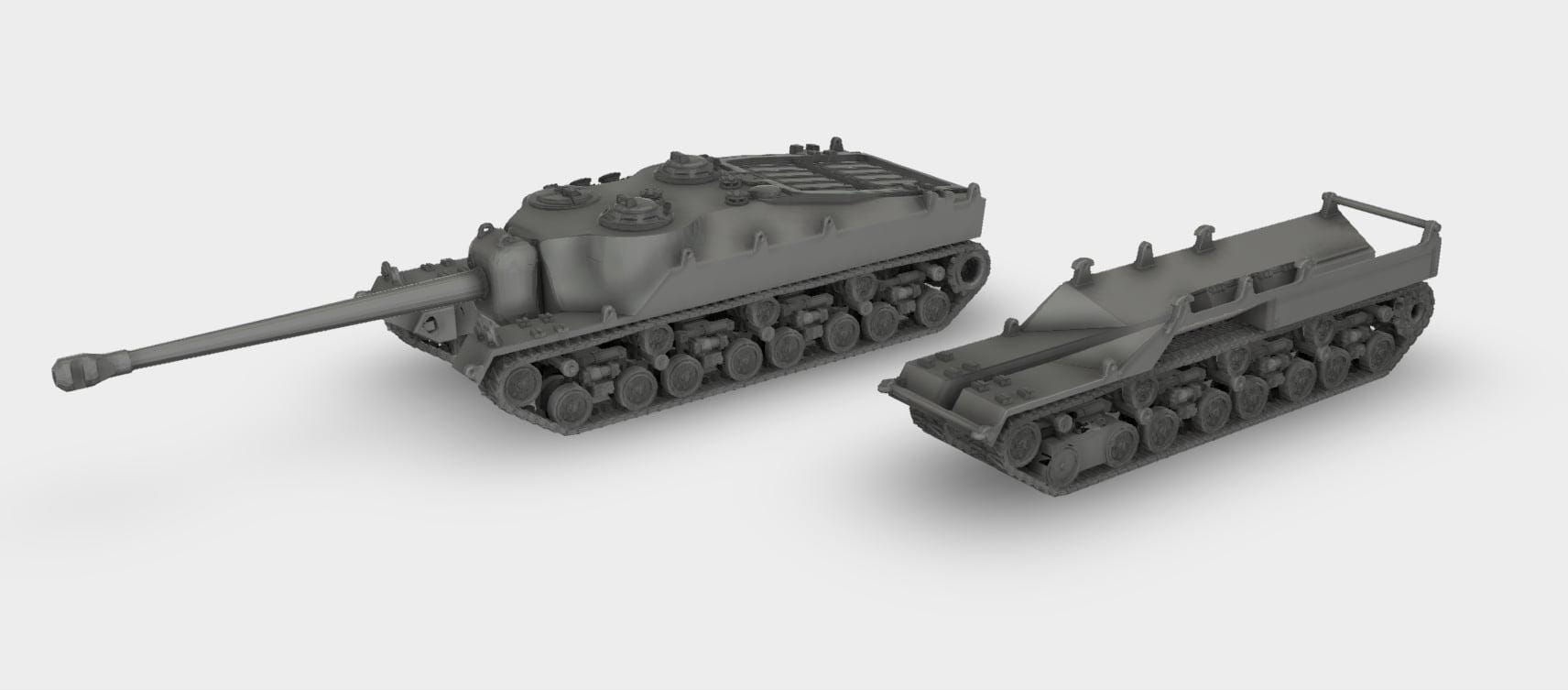 T28 Super Heavy Tank 1 35 - Etsy