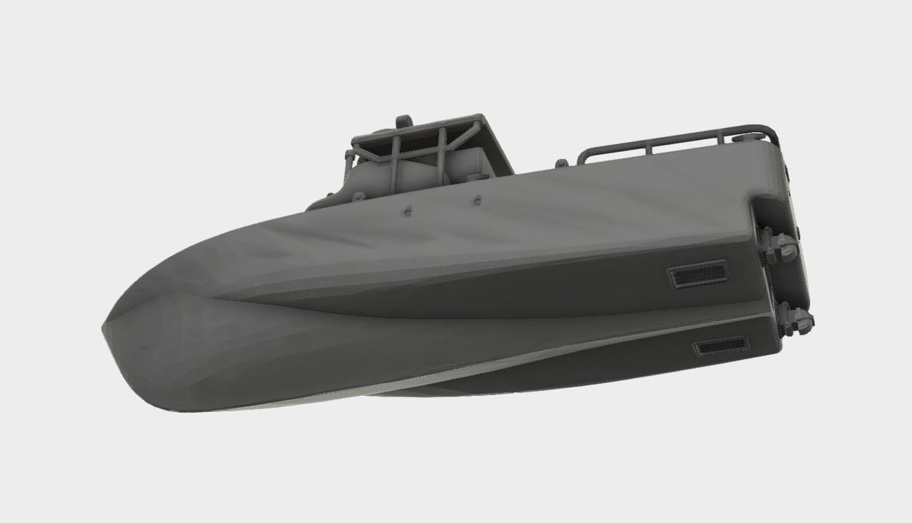 31 Ft Patrol Boat Riverine (PBR) Mark II USA Vietnam Kit 3D