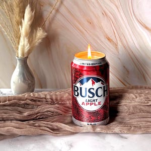 Busch Apple Limited Edition Candle 2025 Handgemaakt cadeau voor Apple-fans en Vaderdag Unieke Busch Bapple geurkaars BAPPLE Gifts