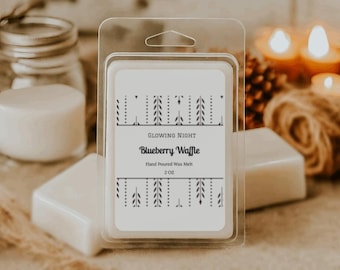 Blueberry Waffle Wax Melt, Sweet Bakery Home Fragrance