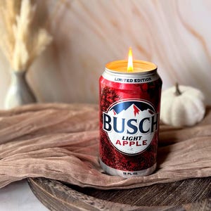 Busch Apple Candle Bapple fans It&#39;s Back 2025 bapple Busch Beer Busch Apple Light Beer bapple fans Busch Apple-cadeaus limited edition Busch