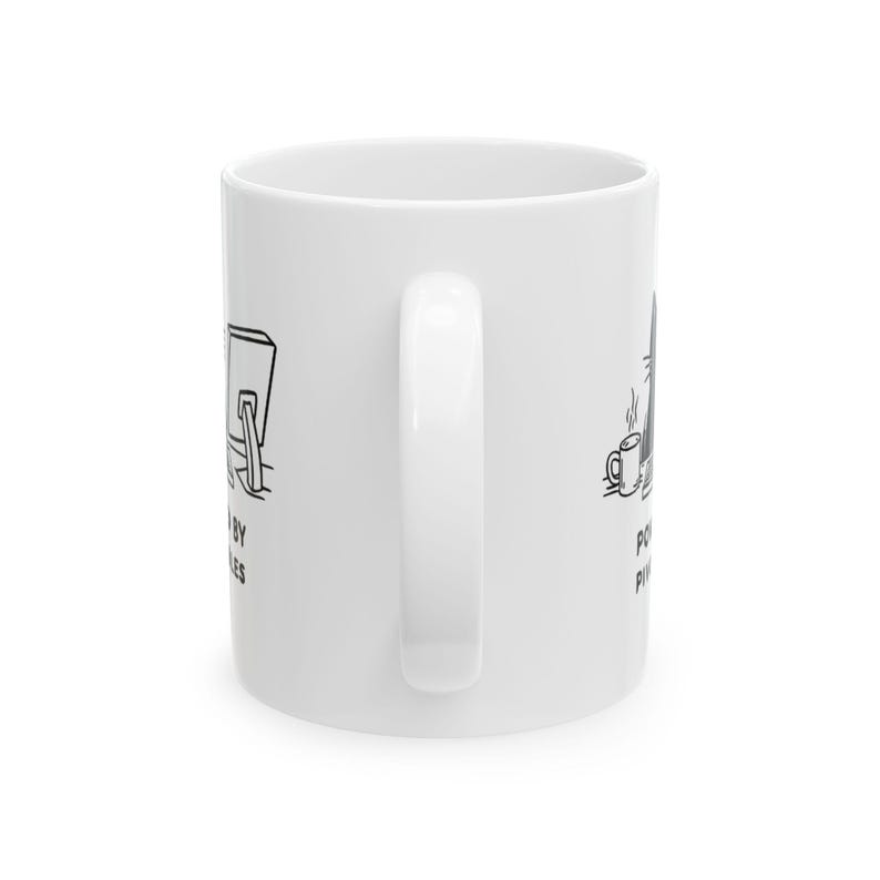 Drivs av Pivottabeller Mugg | Kalkylbladsmugg | Keramisk kaffekopp - Perfekt present för revisorer, dataanalytiker och Excel-entusiaster bild 9