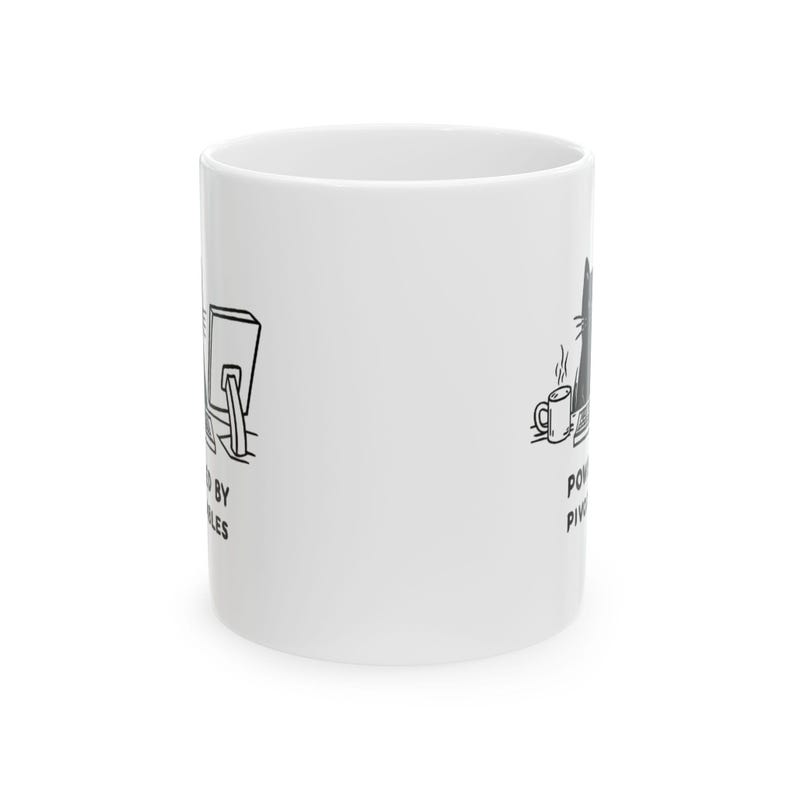 Drivs av Pivottabeller Mugg | Kalkylbladsmugg | Keramisk kaffekopp - Perfekt present för revisorer, dataanalytiker och Excel-entusiaster bild 8