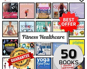 DK Fitness & Healthcare, Yoga, Workout, Strength, Training, Remedies, Body, Abs, Meditation Collection of Books