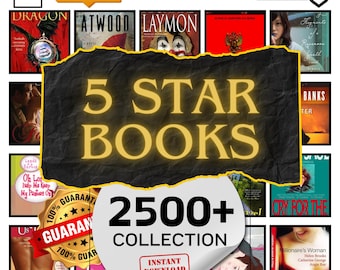 Libros de 5 estrellas: William Shakespeare, Stephen King, Robert Jordan, Ficción, No Ficción, Historia, Vintage, Colecciones de alta calidad (solo en formato epub)