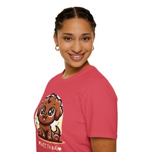 Puppy Love T-Shirt, Dog Lover Tee, Pet Owner Shirt, Animal Graphic Top, Funny Canine Apparel