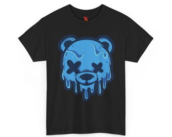 Painting Bear T-Shirt, Grizzly Shirt, Bear Lover Gift, Wildlife Tee, Nature Top, Animal Graphic Shirt