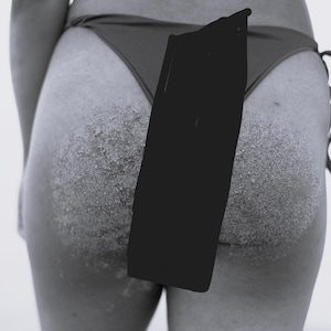 Mature Content_Black and White Female Boudoir Photography_Beach Setting_Indoor Decor