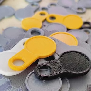 Shopping cart releaser shopping cart chip key ring 10 / 25 / 50 pieces