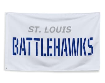 St. Louis Battlehawks Themed Flag