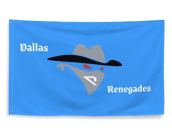 Dallas Renegades Themed Flag