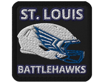 St. Louis Battlehawks Embroidered patches