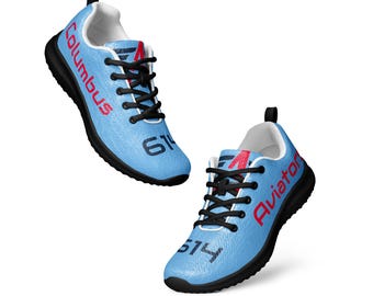 Columbus Aviators Themed Men’s athletic shoes