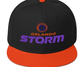 Orlando Storm Themed Snapback Hat