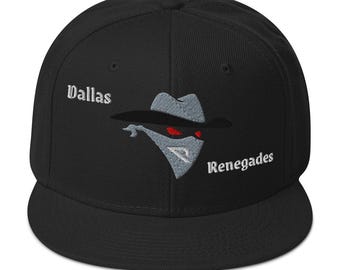 Dallas Renegades Themed Snapback Hat