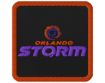 Orlando Storm Themed Embroidered patches
