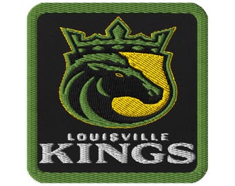 Louisville Kings Themed Embroidered patches