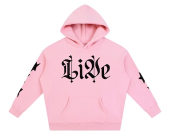 Felpa oversize con cappuccio in pile