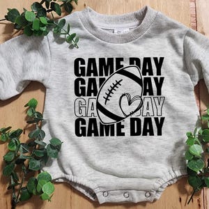 Game Day baby romper