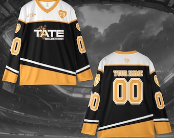 Tate McRae T8 Logo Miss Possessive Tour 2025 Merch Hockey Jersey V-Neck