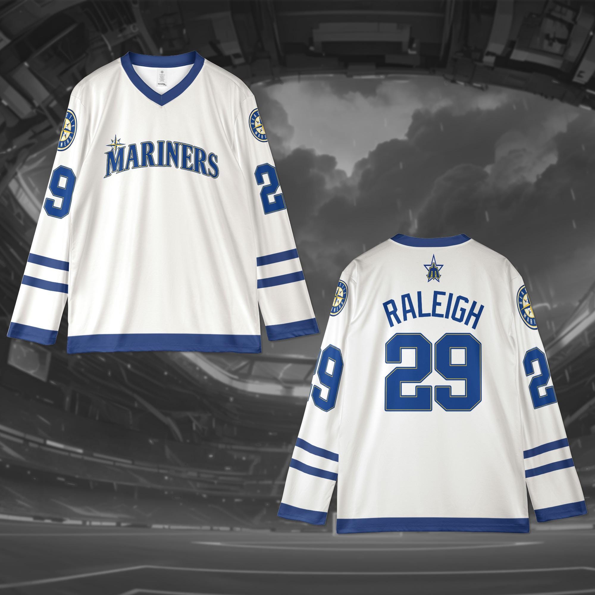 Discover Cal Raleigh #29 Seattle Hockey Jersey: Personalized Fan Apparel