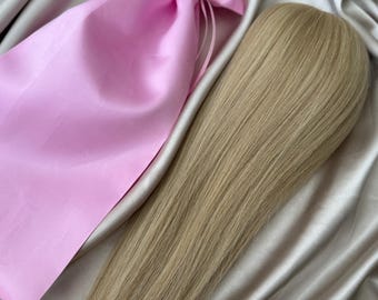 Ponytail extension 20" 50cm, Synthetic Hair extension for Women, blonde ponytail