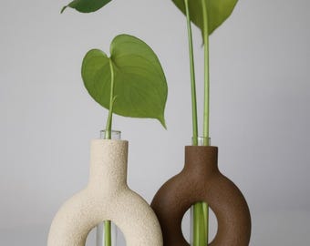 3D Printed Plant Propagation Hydroponic Vase Set
