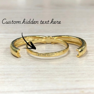 Hidden Message Ring - Etsy Canada