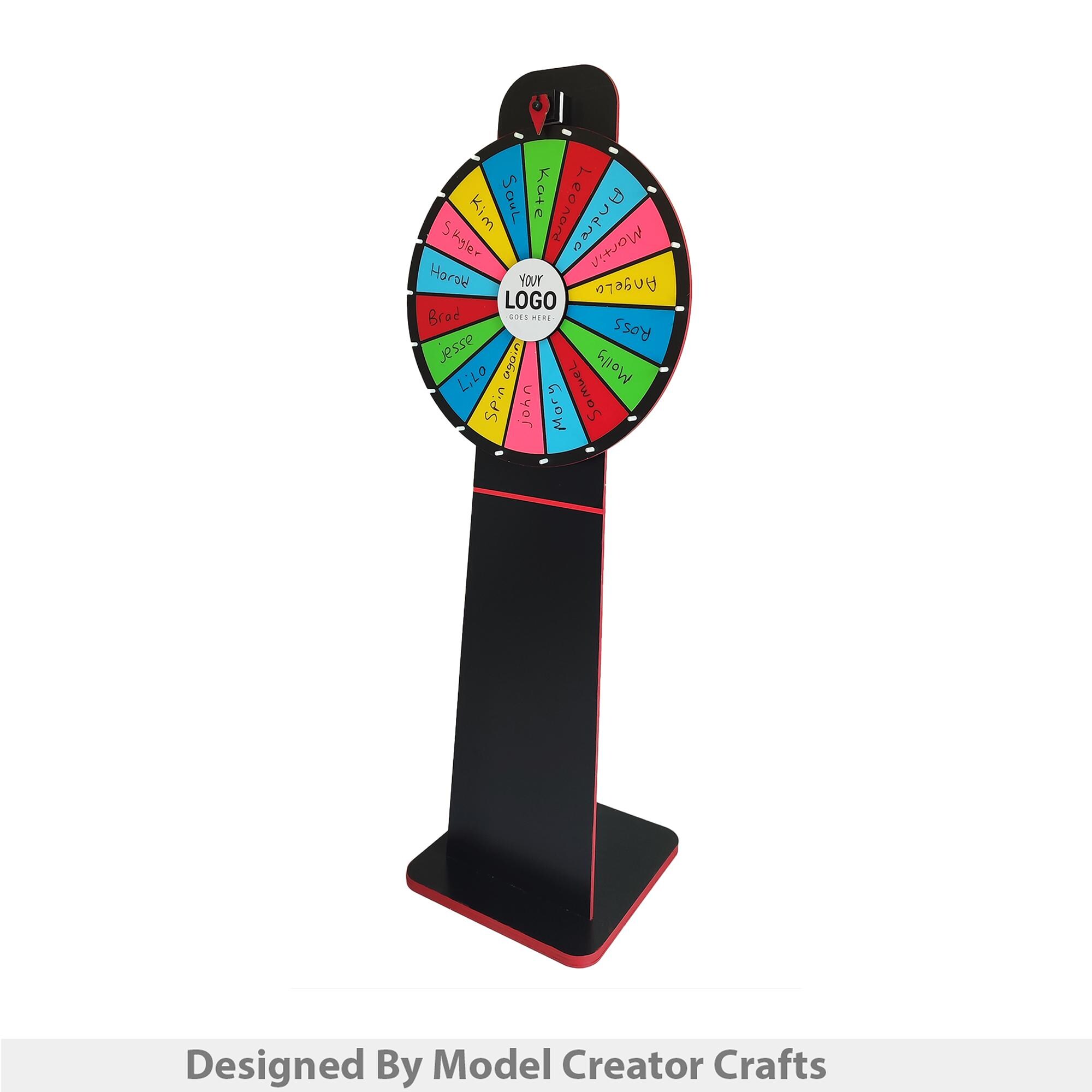 GOPLUS 24 inch Gelukswiel om te draaien, prijswiel voor loterijspellen en woordspelletjes met markeerstift en gum, tafelspel voor carnaval, feesten en beurzen, herbruikbaar spinwiel (24 inch GOPLUS 24 inch Gelukswiel om te draaien, prijswiel voor loterijspellen en woordspelletjes met markeerstift en gum, tafelspel voor carnaval, feesten en beurzen, herbruikbaar spinwiel (24 inch