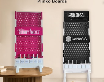Custom Plinko Board - Personalized Plinko Game - Large Tabletop Plinko for Trade Shows -  Events, Business Promotions, Prize Game