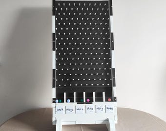 Plinko Holzbrett - Tischplatte Plinko - Trade Show - personalisierte Brettspiele - Preistafel - Holz Plinko - Wandspiele - Partyspiele