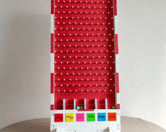Plinko-Spiel - Großes Plinko-Brett für Karneval - Veranstaltungs- und Gewinnspiel - Karnevalsspiel - Wandspiele - Gesellschaftsspiel - Messe