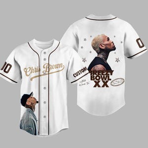 Custom Chris Brown Tour Jersey, Breezy Bowl Baseball Jersey, Chris Brown Shirt, Breezy Bowl XX 2025 Shirt, Chris Brown Fan, Breezy Bowl Tee