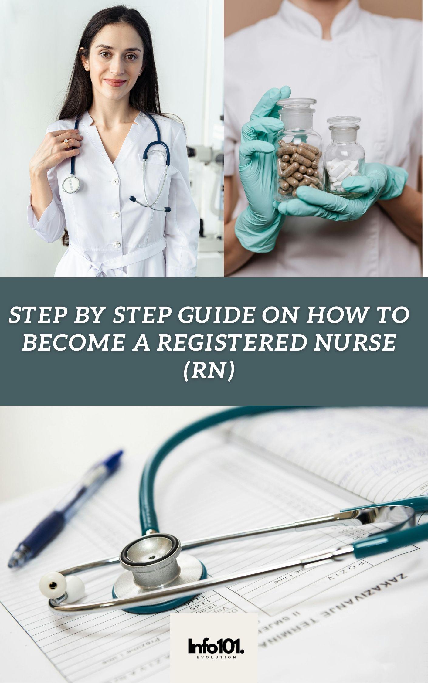 Step-by-step Guide on How to Become a Registered Nurse (RN) - Etsy