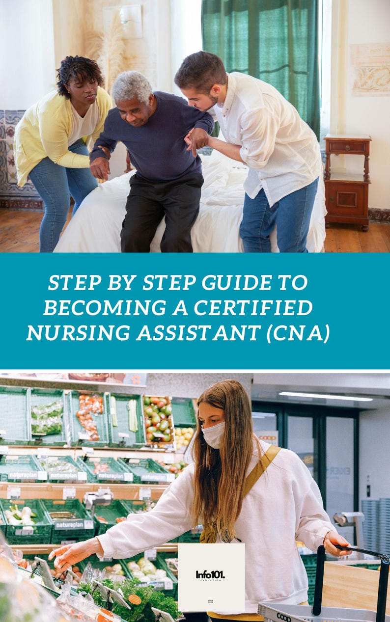 Step-by-step Guide to Becoming a Certified Nursing Assistant (CNA) - Etsy