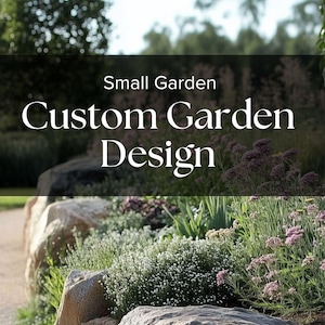 Personalized Garden Design Plan: Single Area Landscape Layout - Up to 500SF