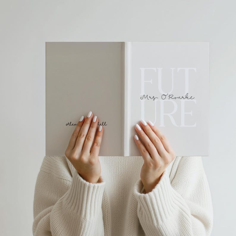Future Mrs. Engagement Journal: Bridal Shower Gift, Wedding Keepsake image 5