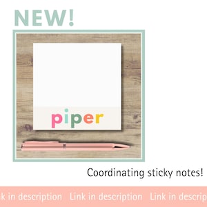 Personalized Kids Notebook: Custom Name, Party Favor, 6" x 8" image 9