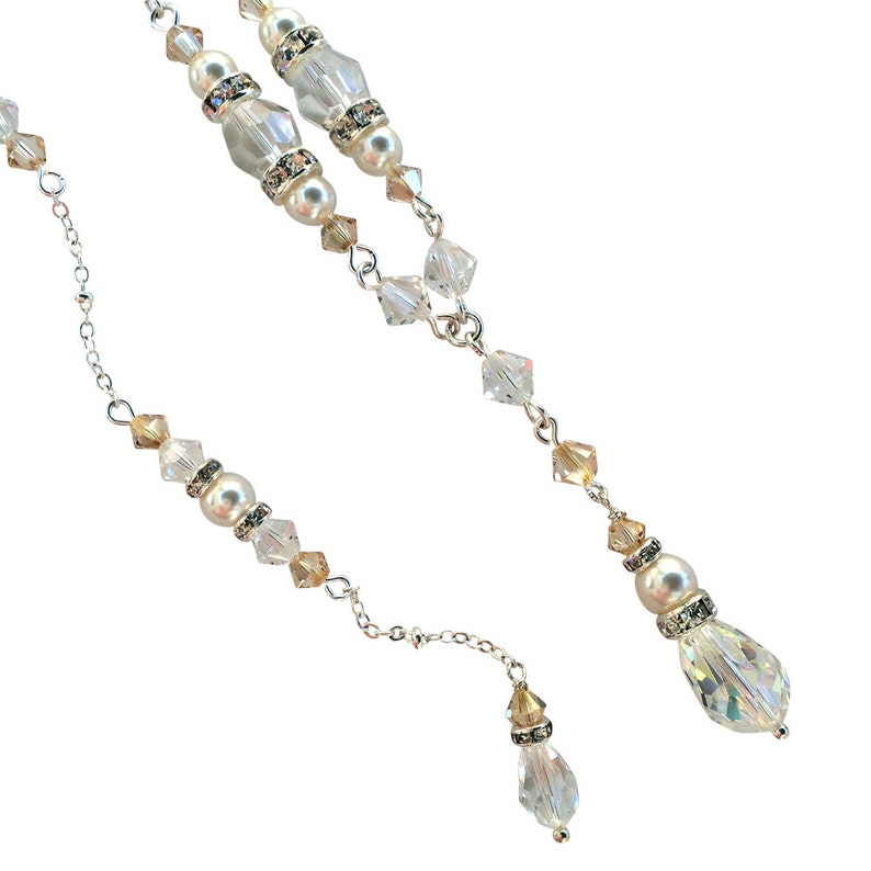 Swarvoski Elements Crystal Pendant Necklace Bridal Necklace | Etsy