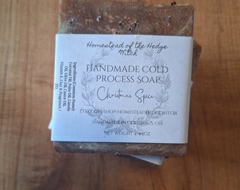 Cold Process Soap - Christmas Spice