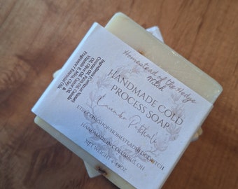 Cold Process Soap - Lavender Patchouli