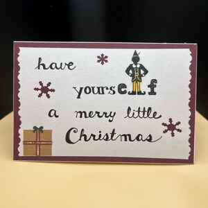 Elf Merry Little Christmas Card